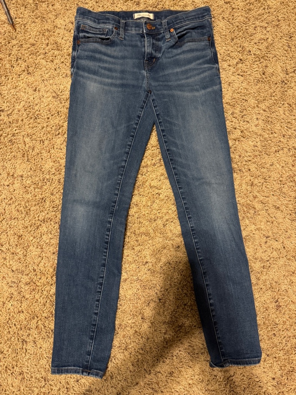 Madewell Women's Medium Blue Skinny Jeans